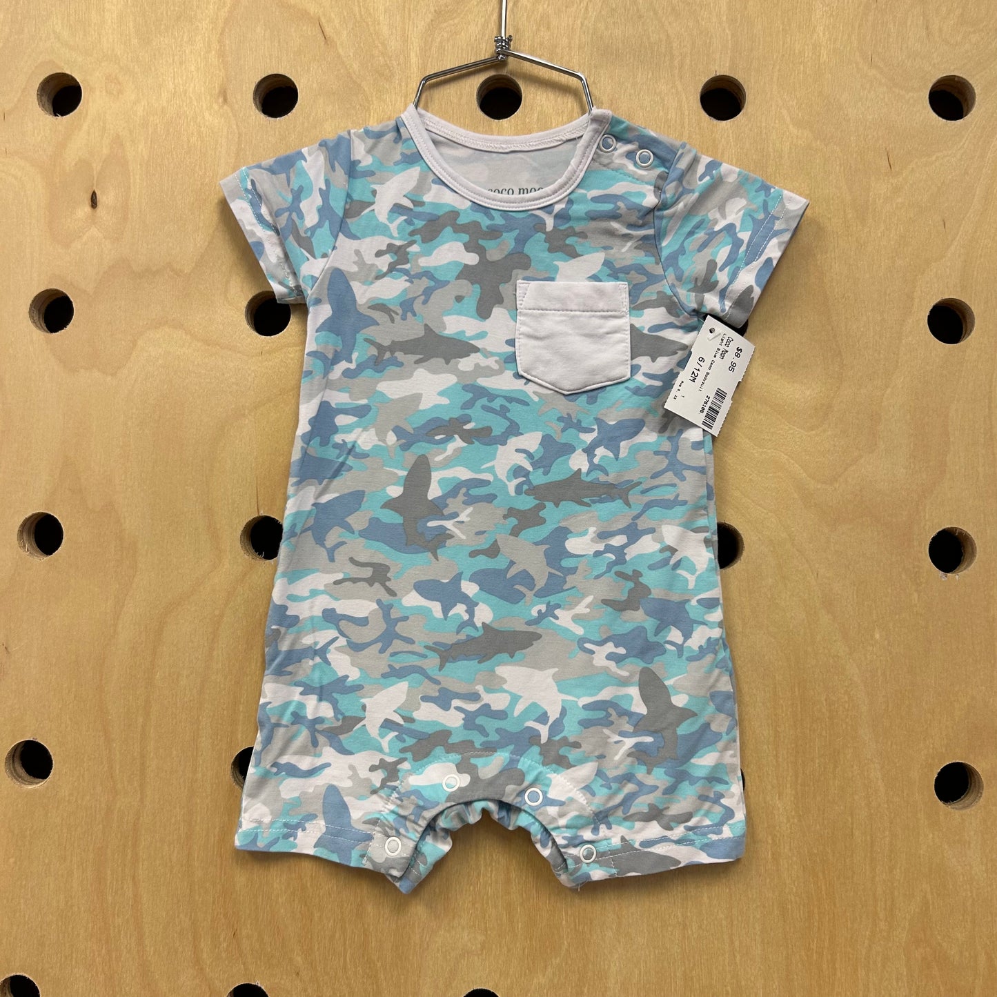 Light Blue Camo Bodysuit