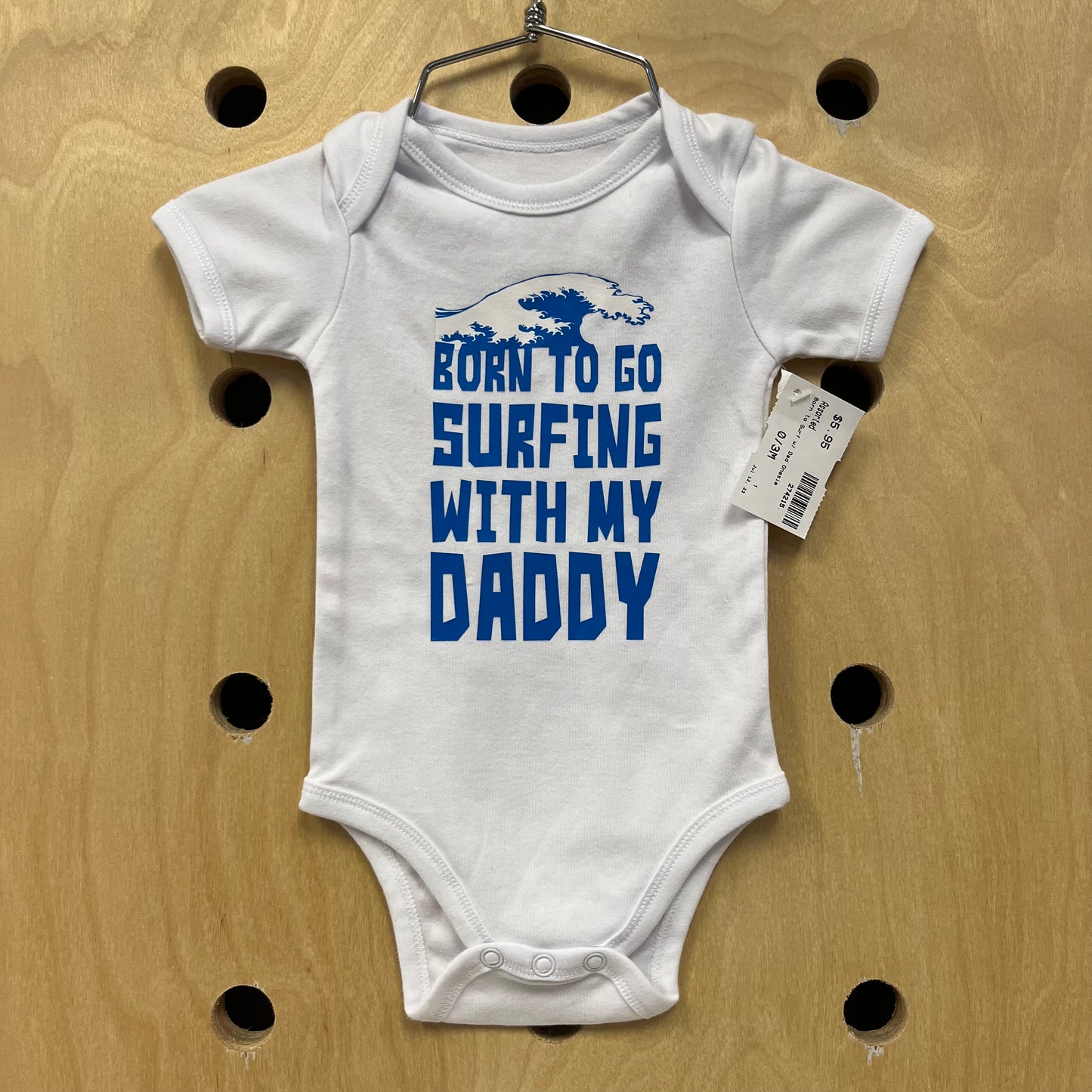 Born to Surf w/ Dad Onesie