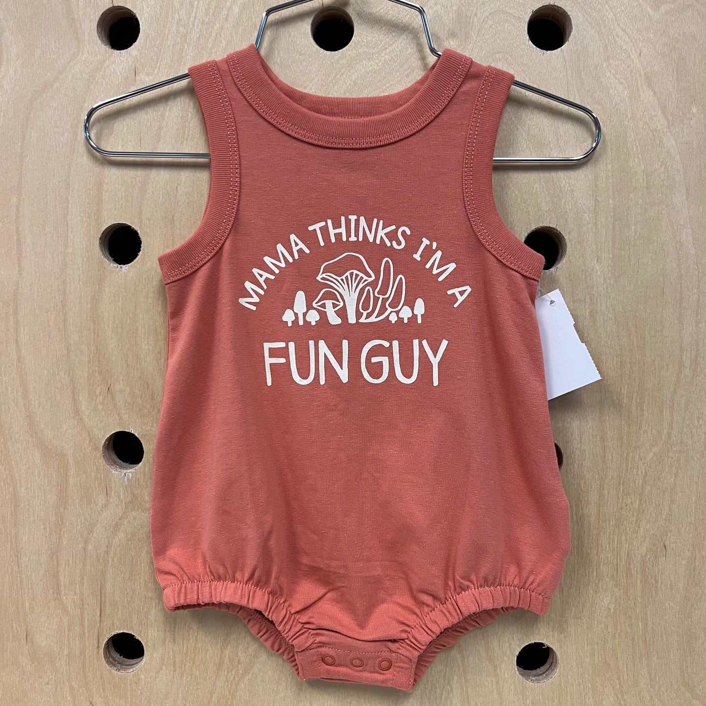 Mama Thinks Funguy Buuble Romper