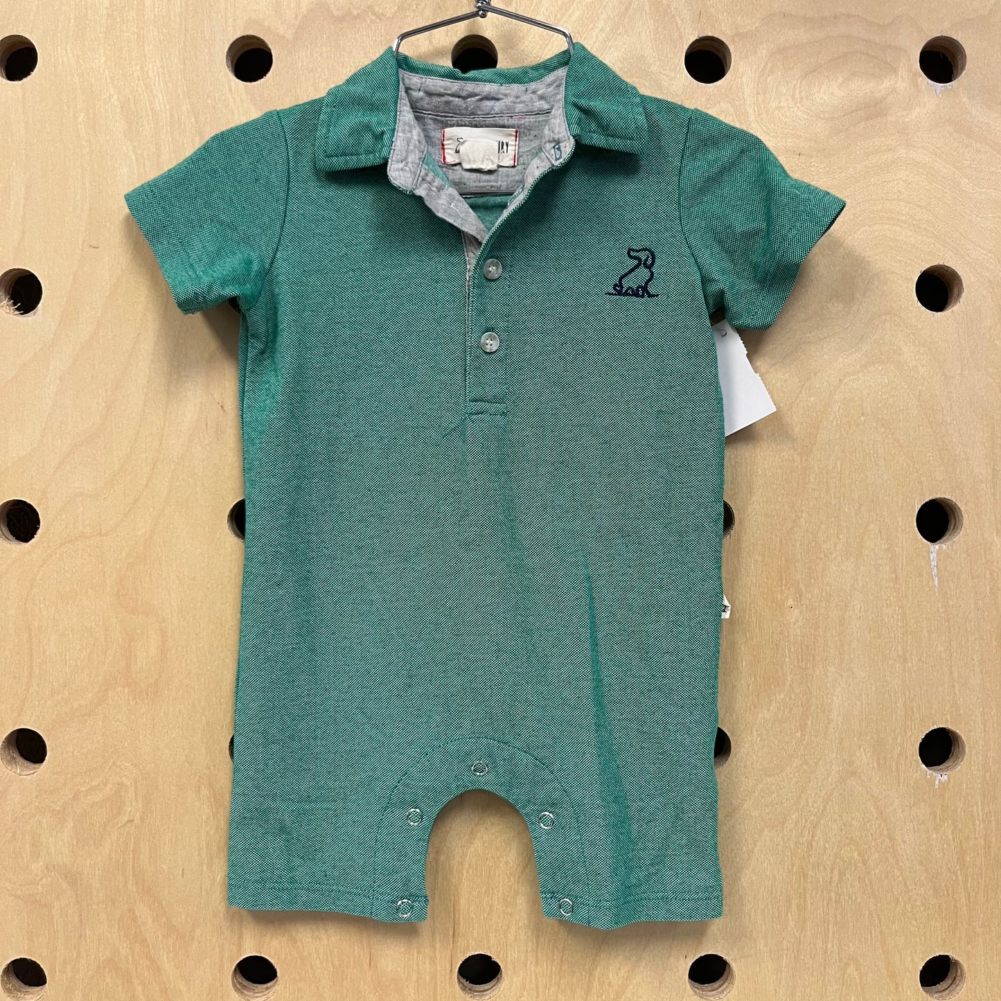 Green Polo Bodysuit