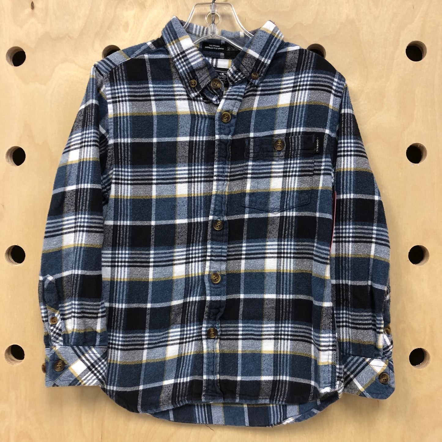 Blue Plaid Flannel