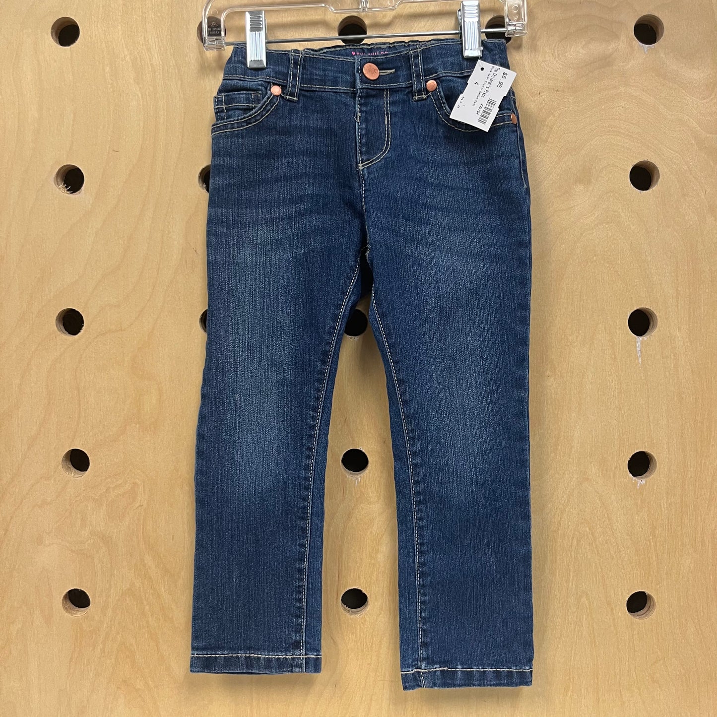 Blue Wash Skinny Denim Pant