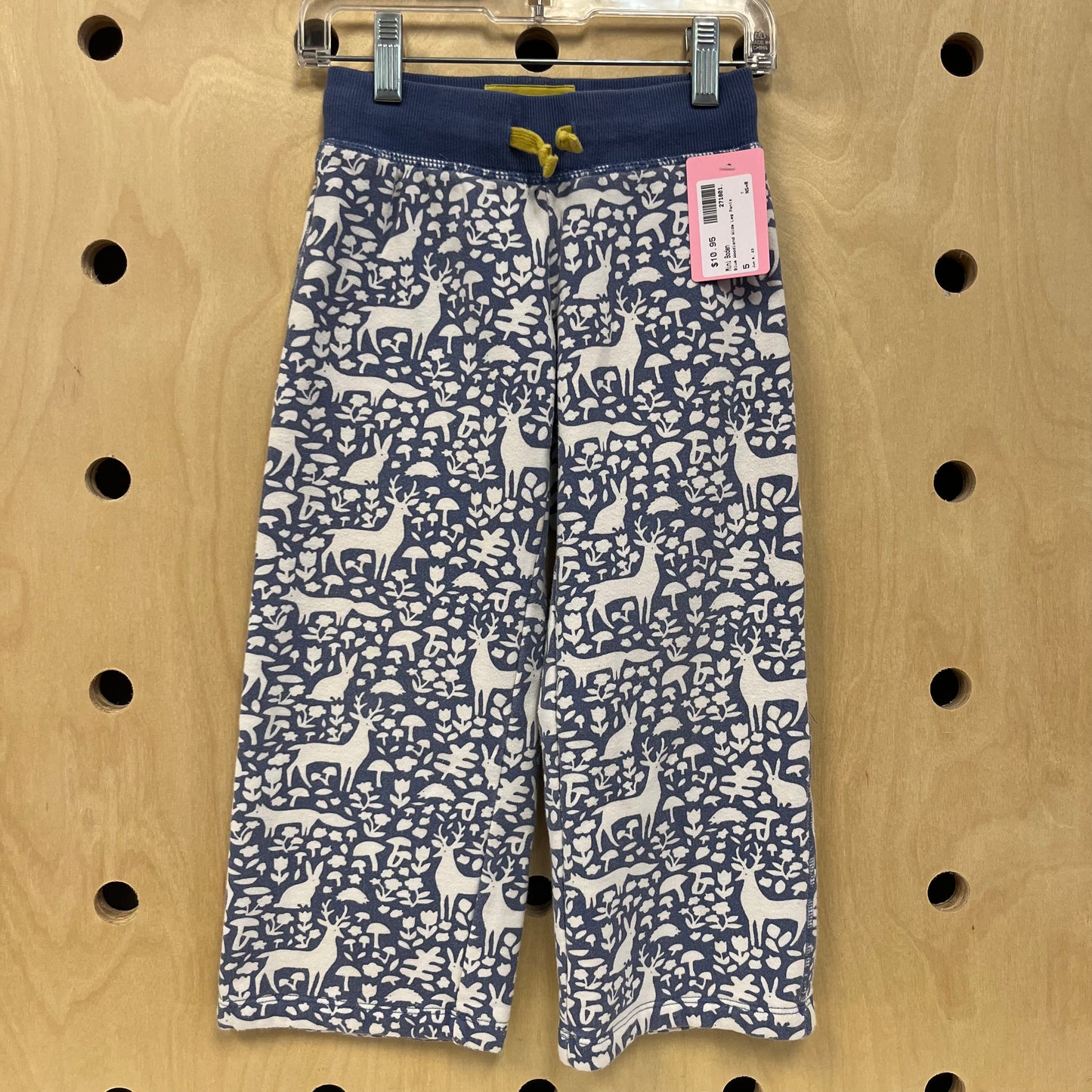 Blue Woodland Wide Leg Pants