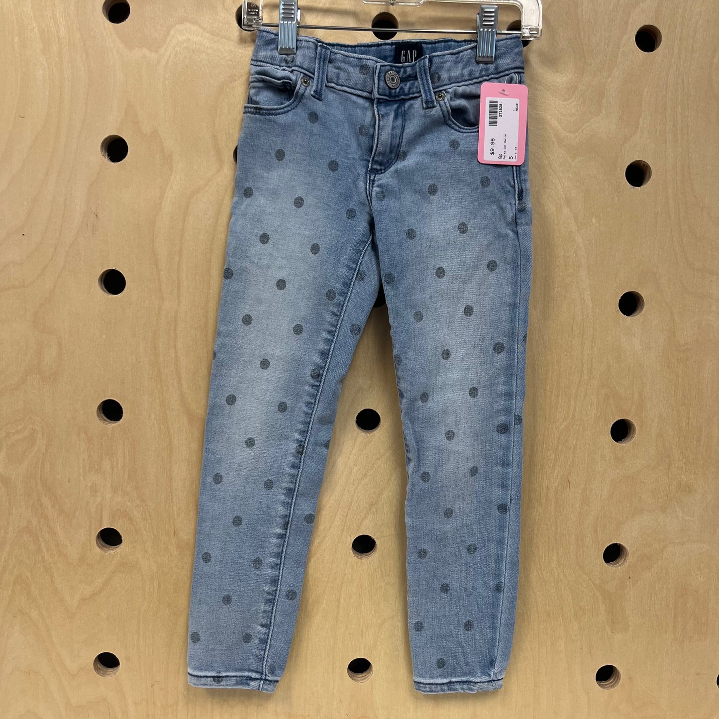 Polka Dot Denim