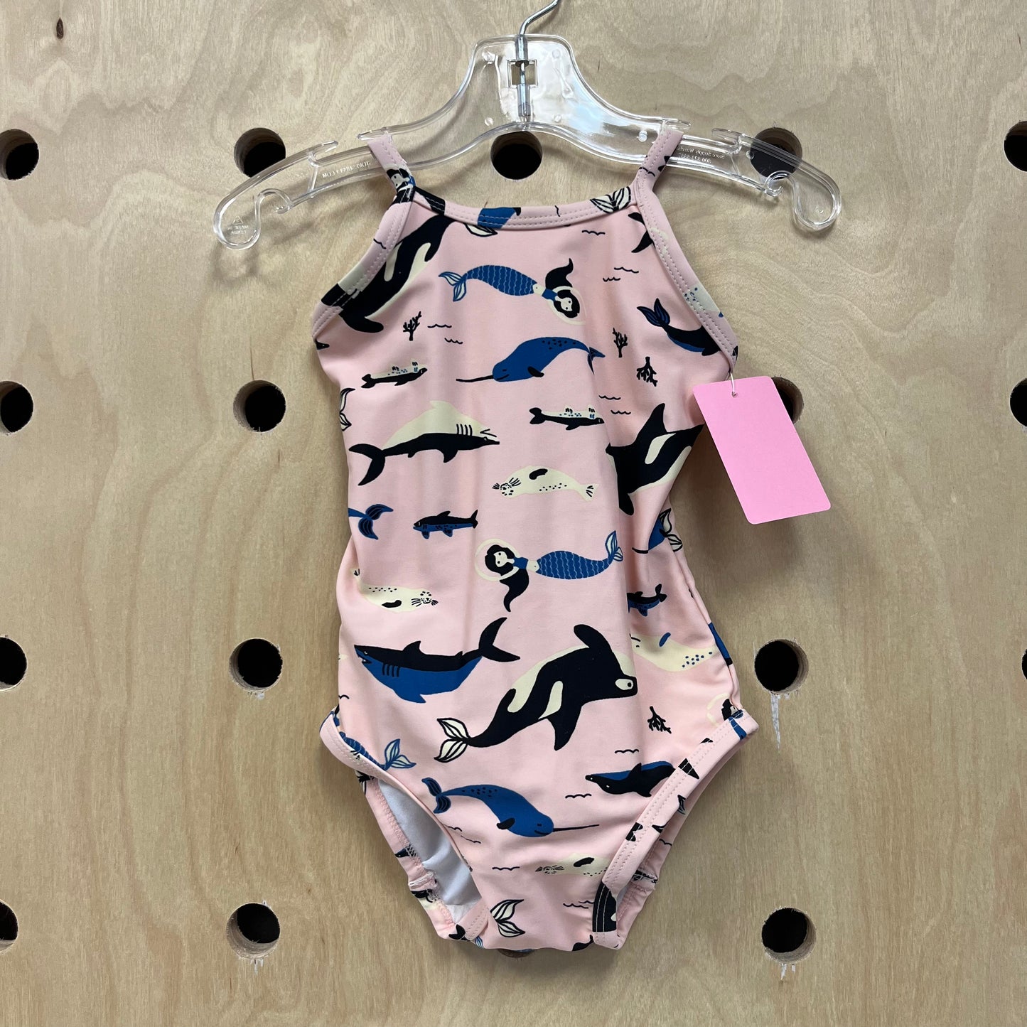 Pink Sea Creatures Swimsuit