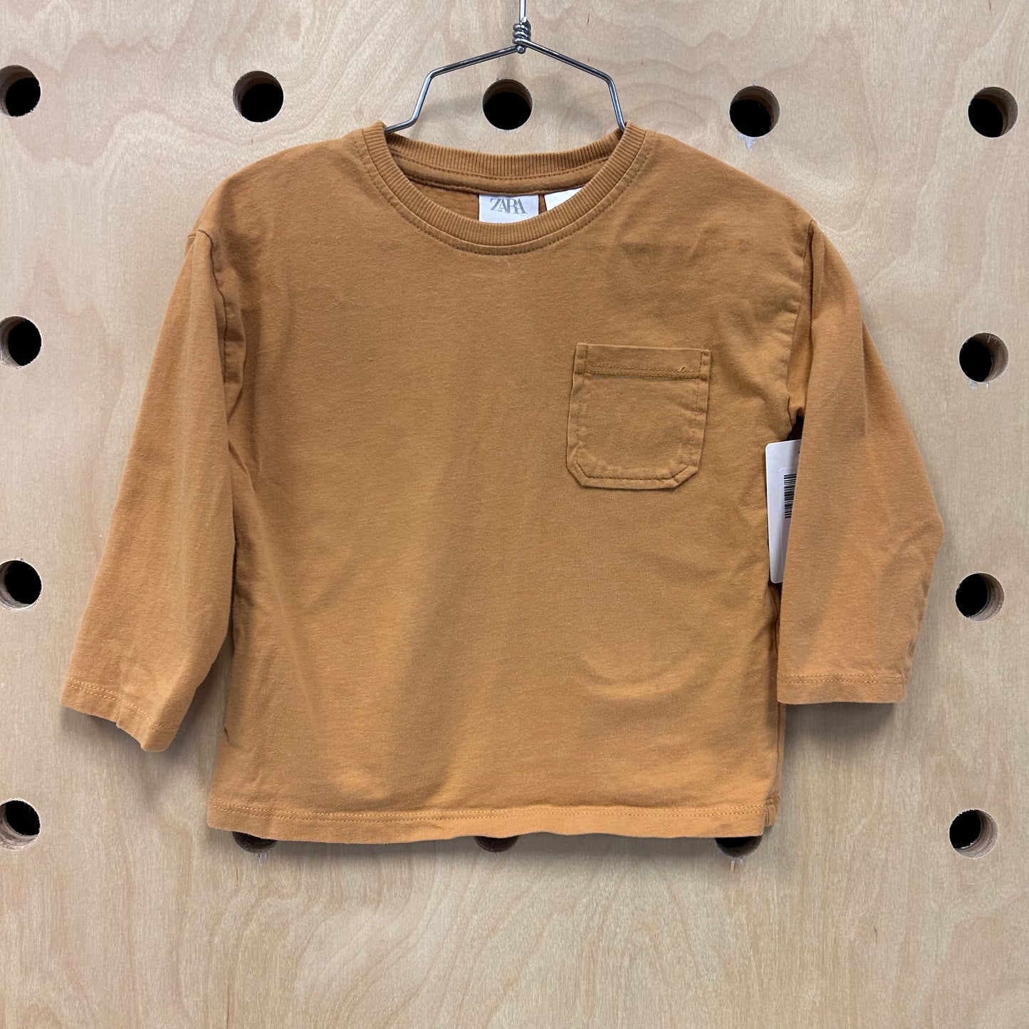 Tan Pocket Tee