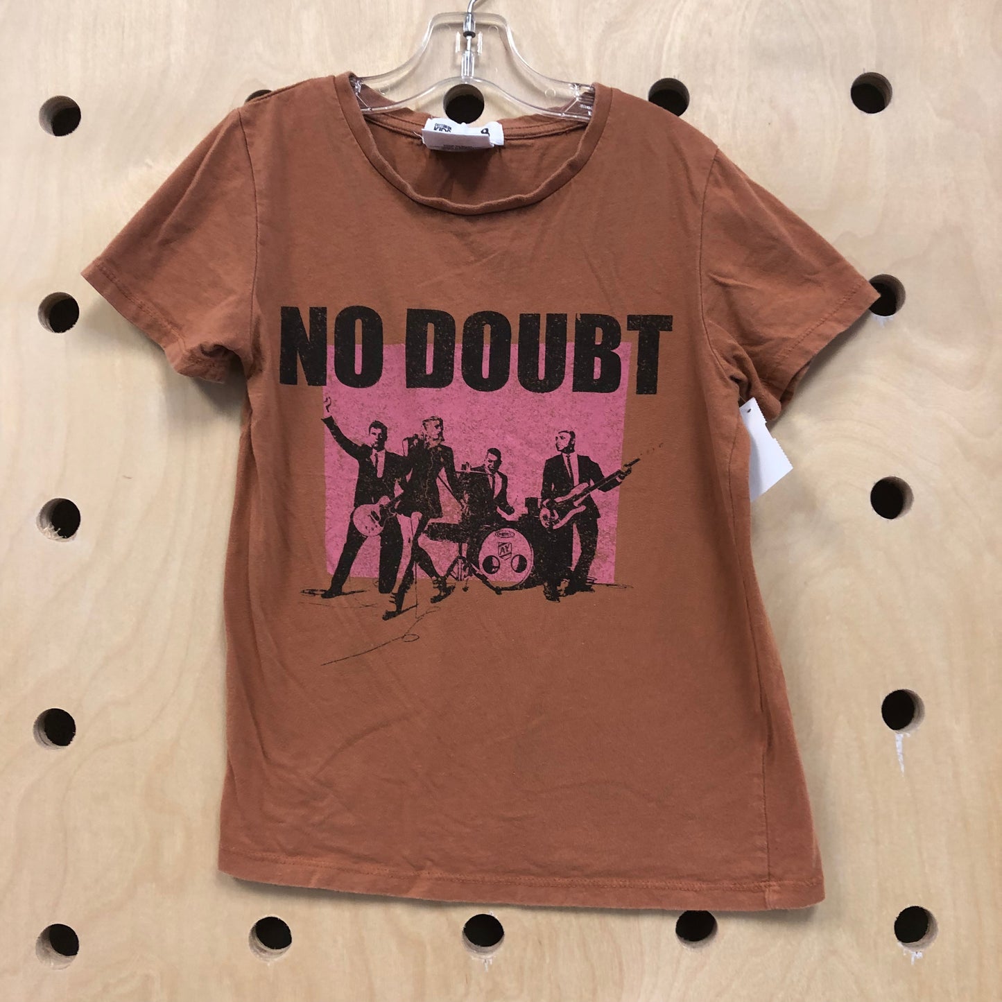 Brown No Doubt Tee