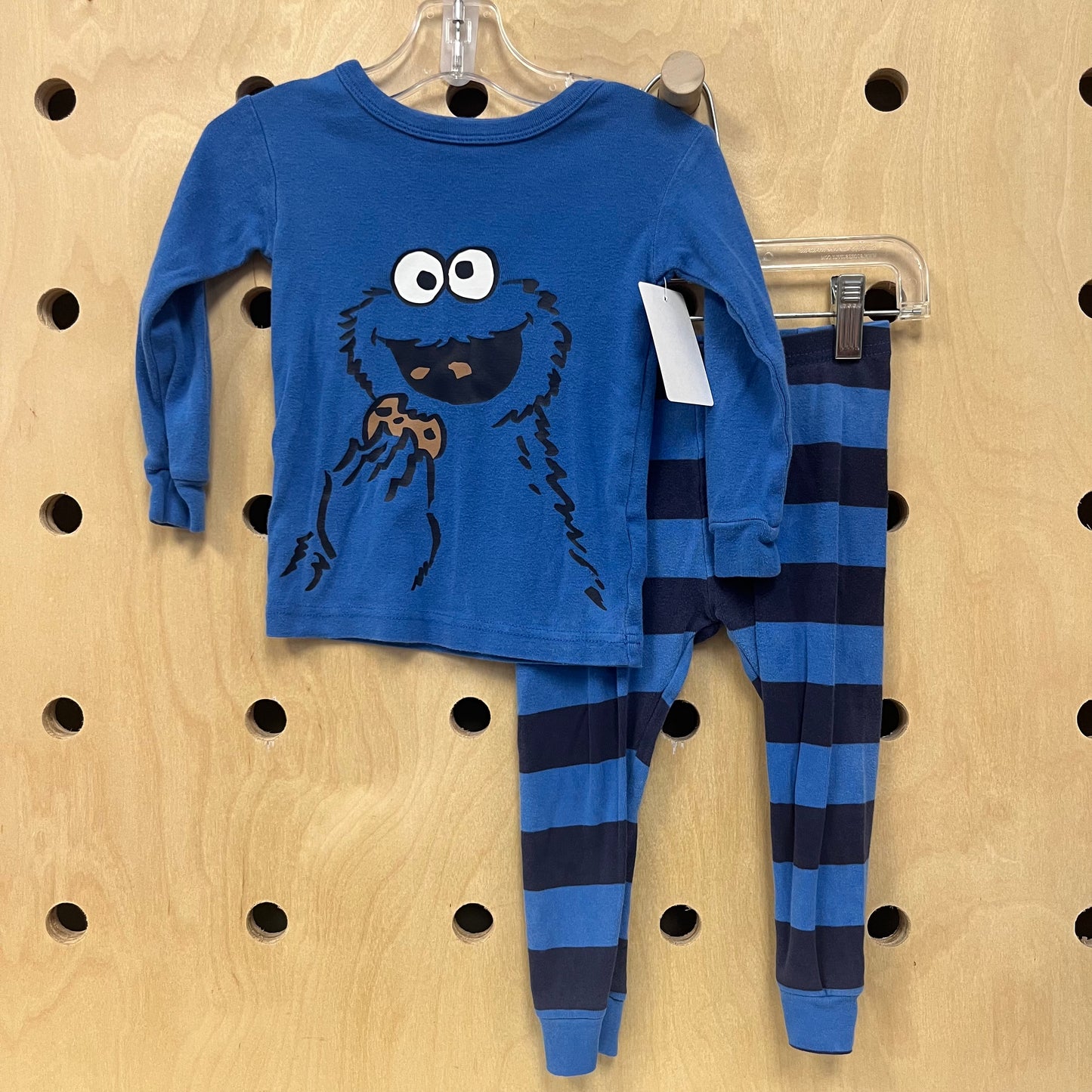 Blue Cookie Monster Pajamas