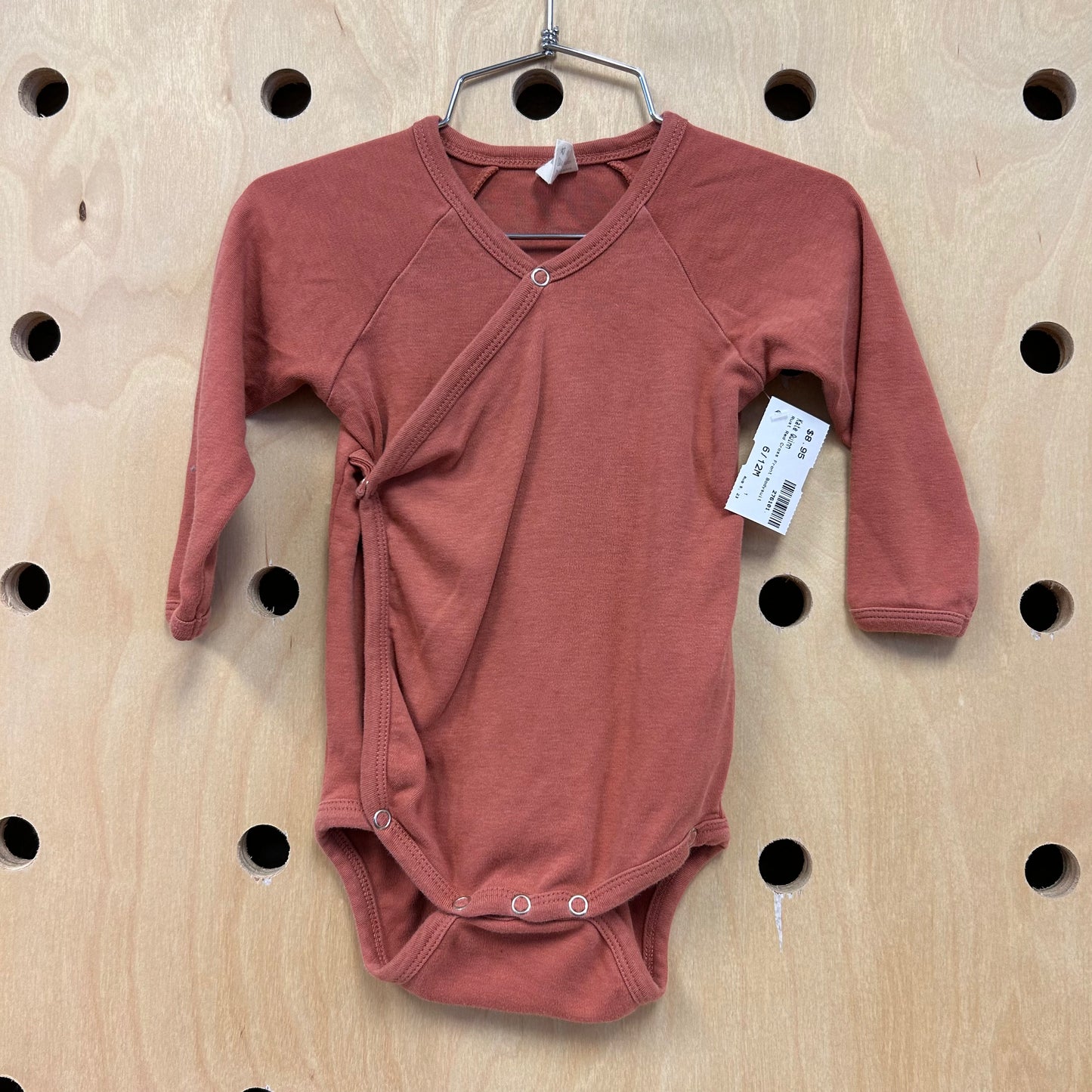 Rust Red Cross Front Bodysuit