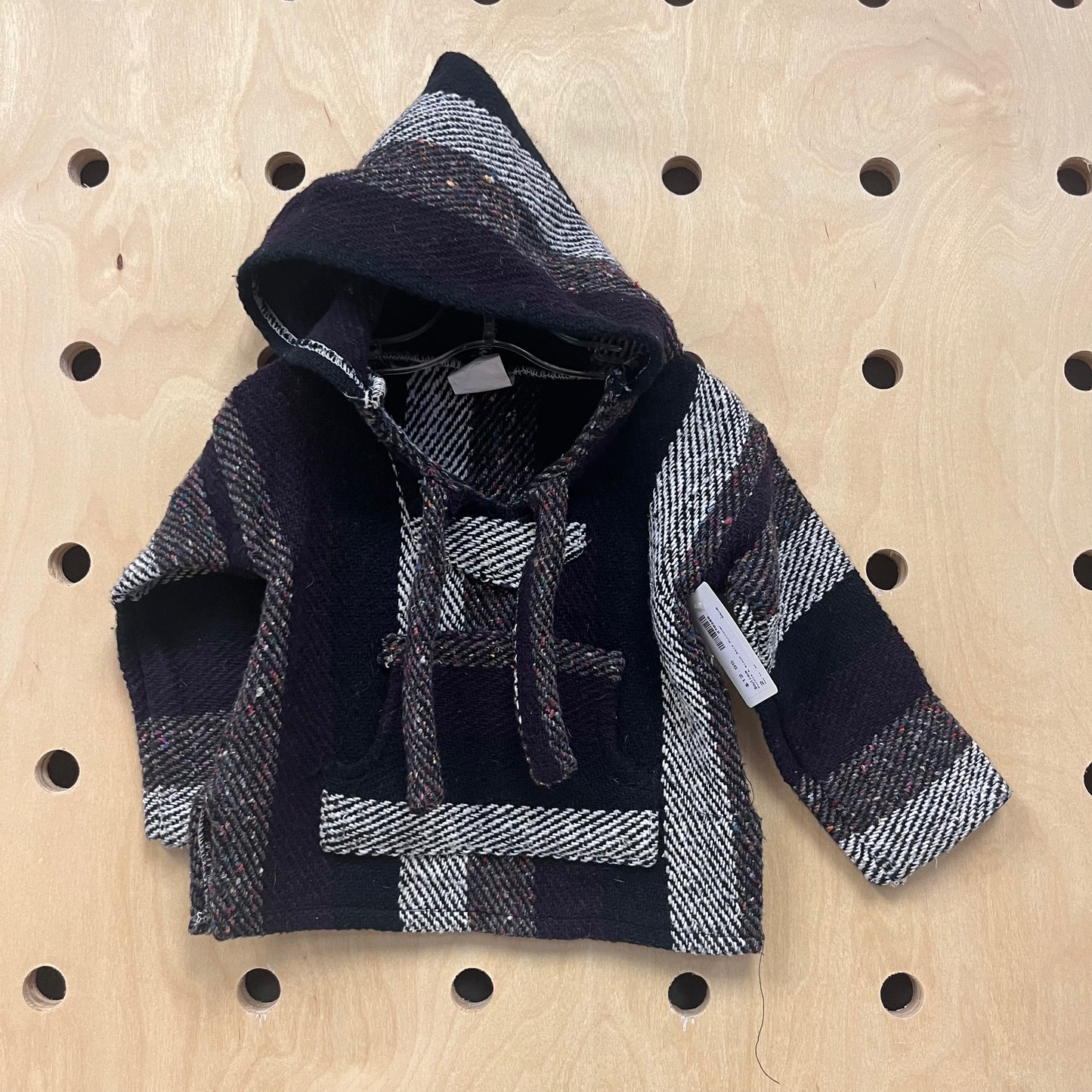 Purple & Black Baja Pullover