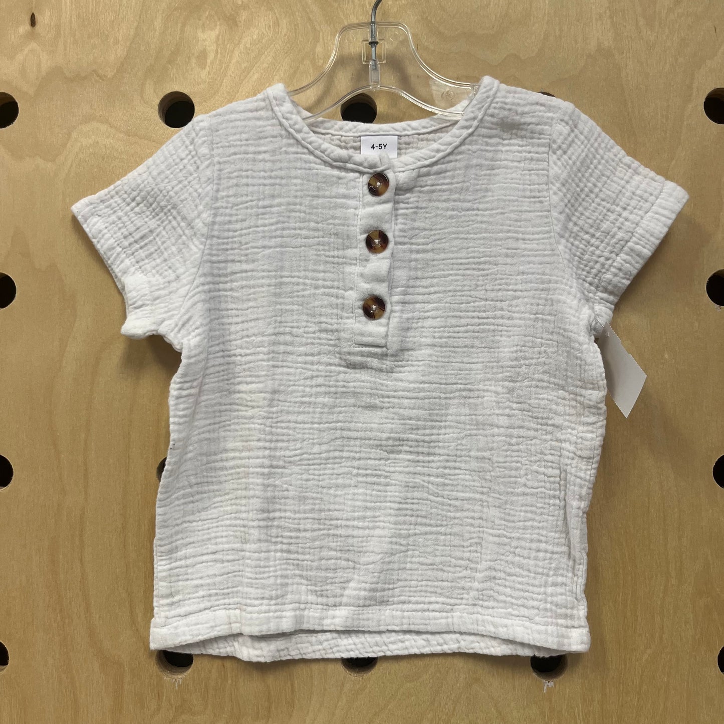 White Gauze Top