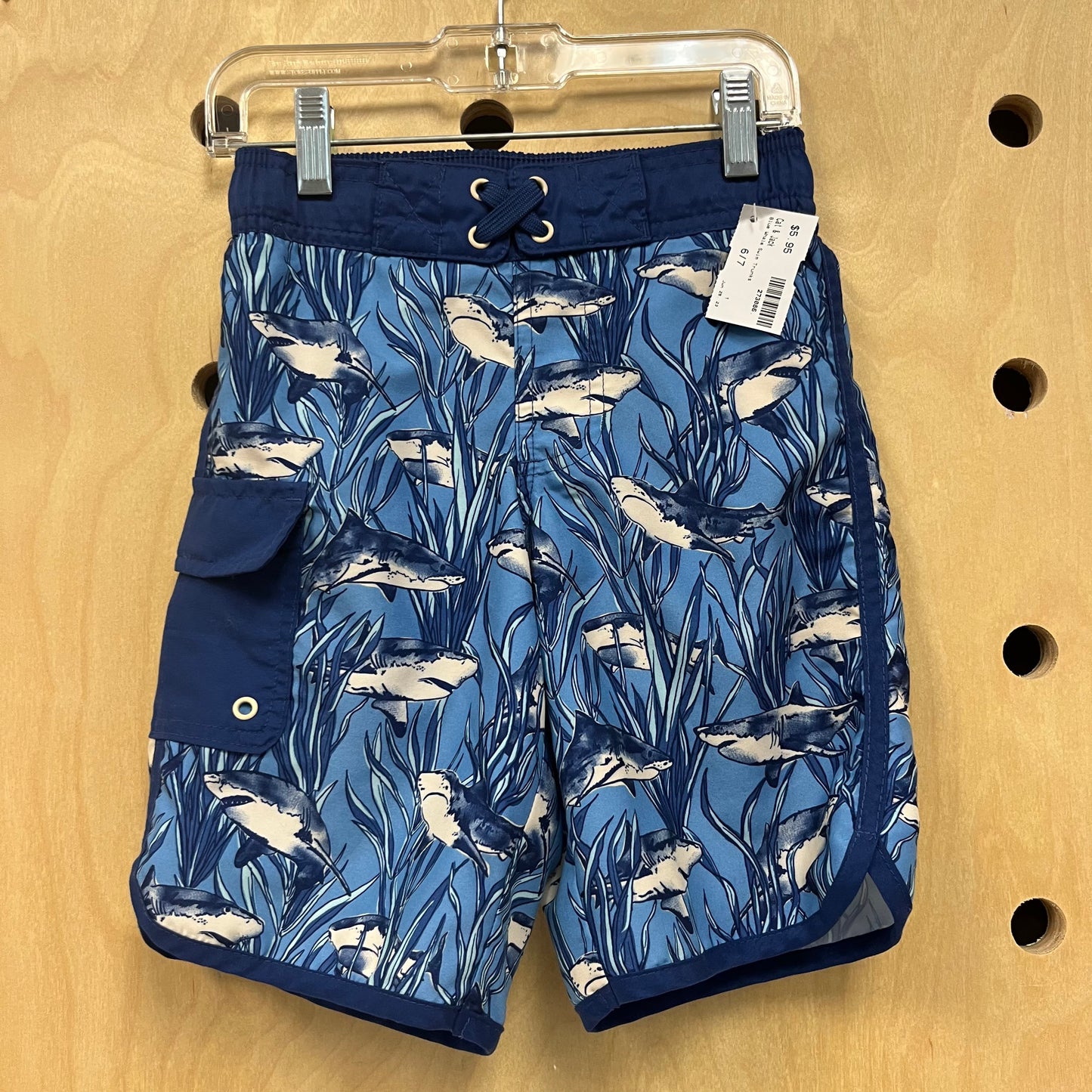 Blue Whale Swim Trunks