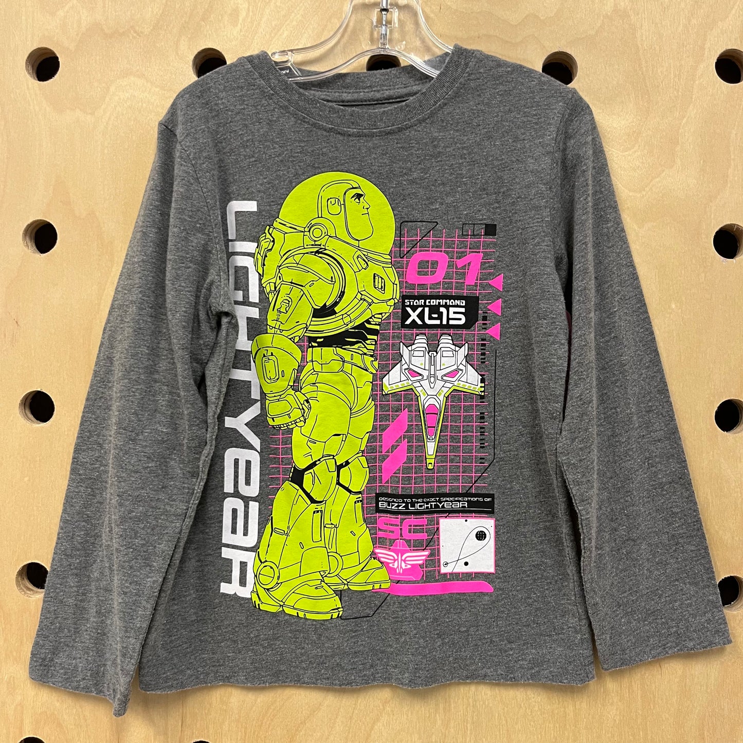 Grey Lightyear LS Tee