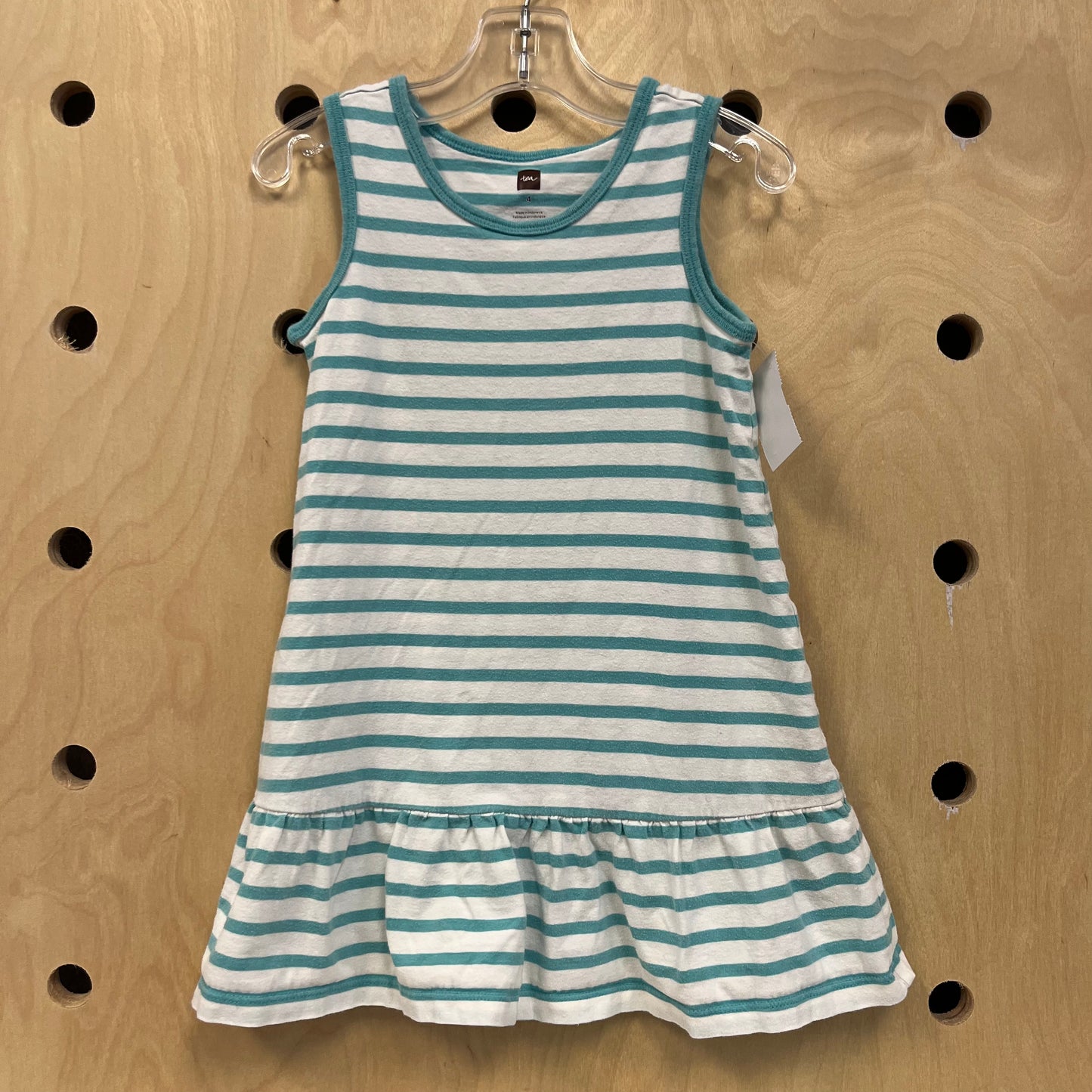 Blue Striped Sun Dress