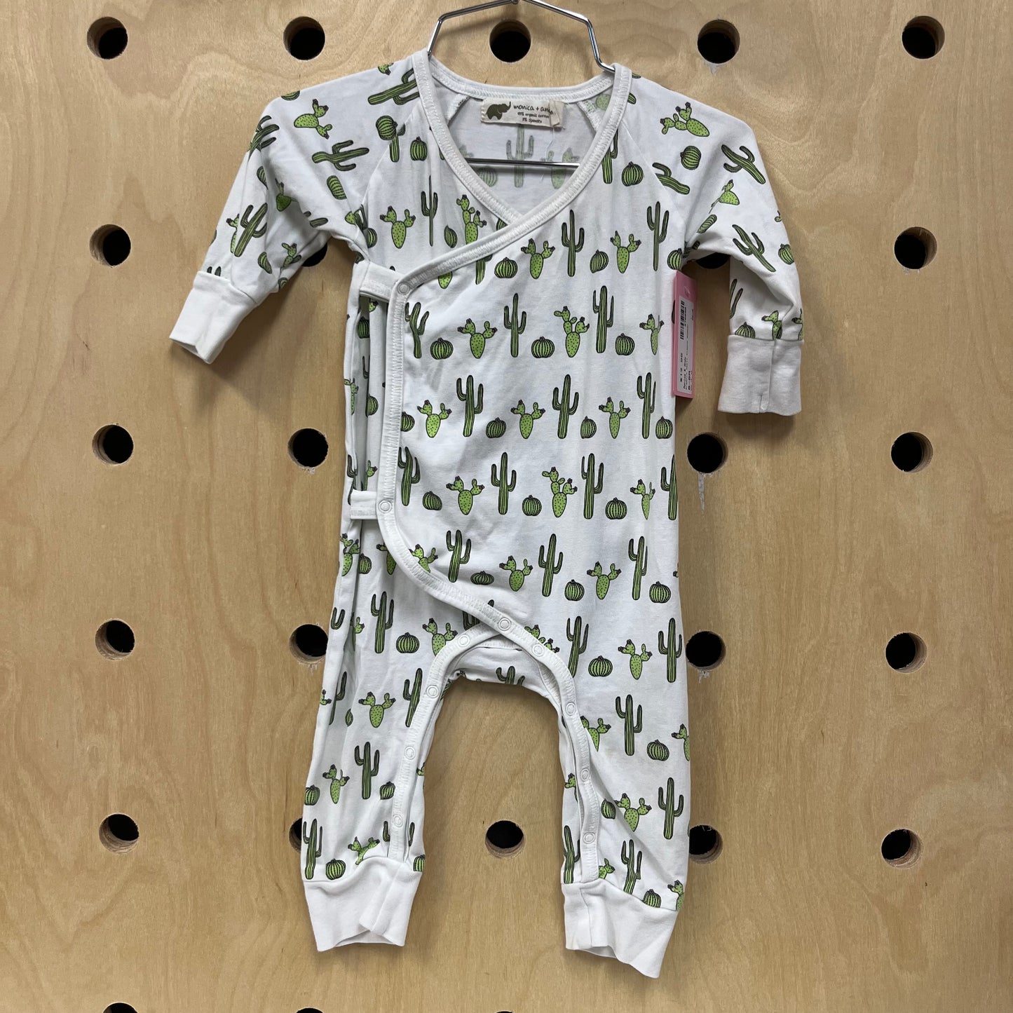 Organic Cacti Kimono Romper