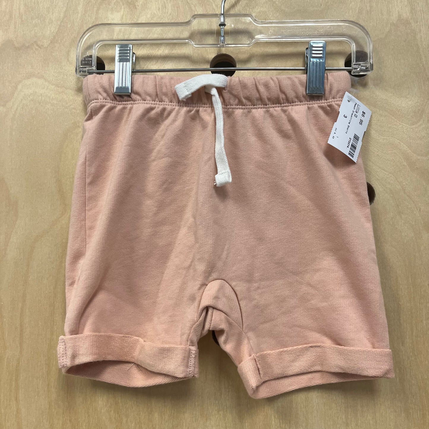 Peach Drawstring Shorts
