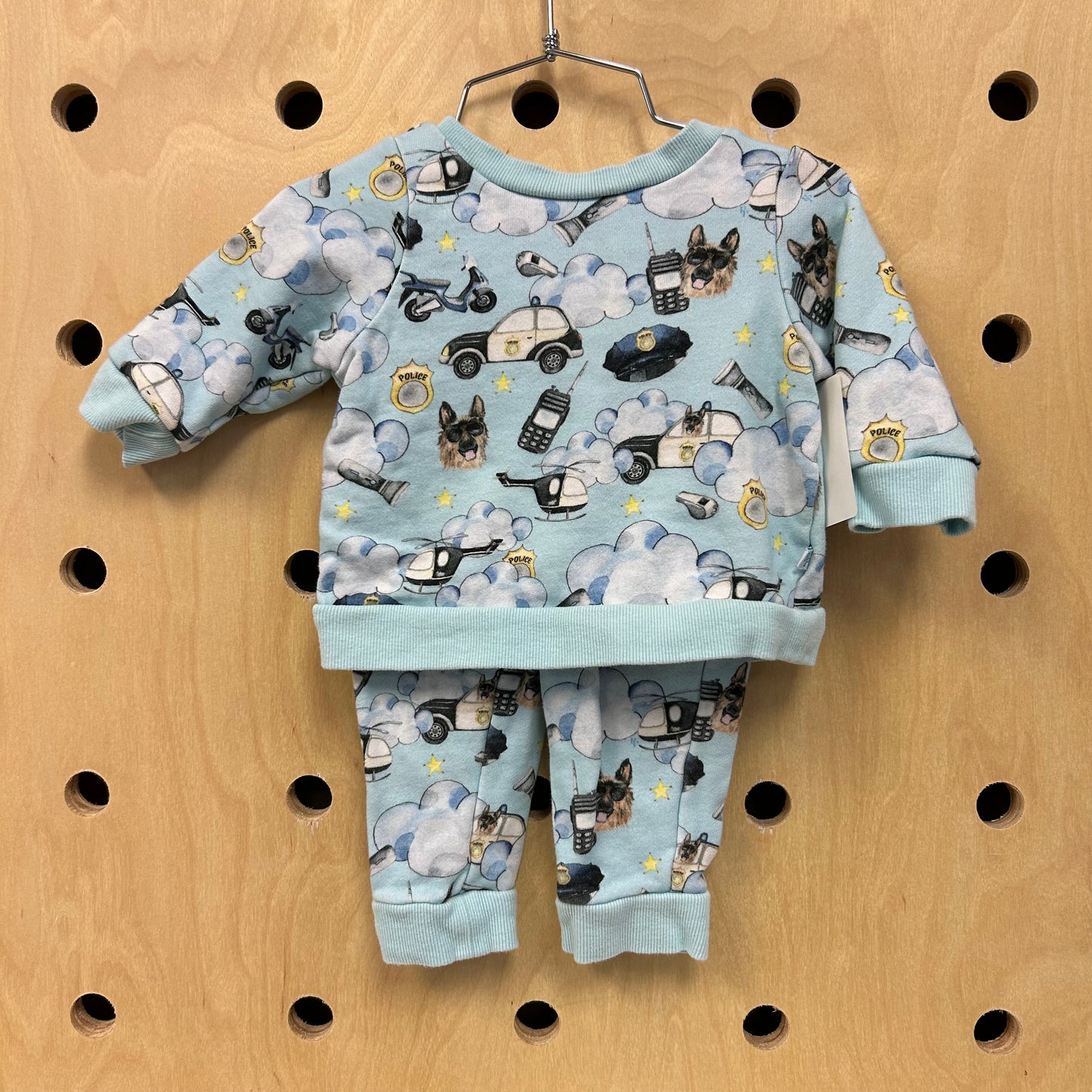 Blue Police K-9 Outfit