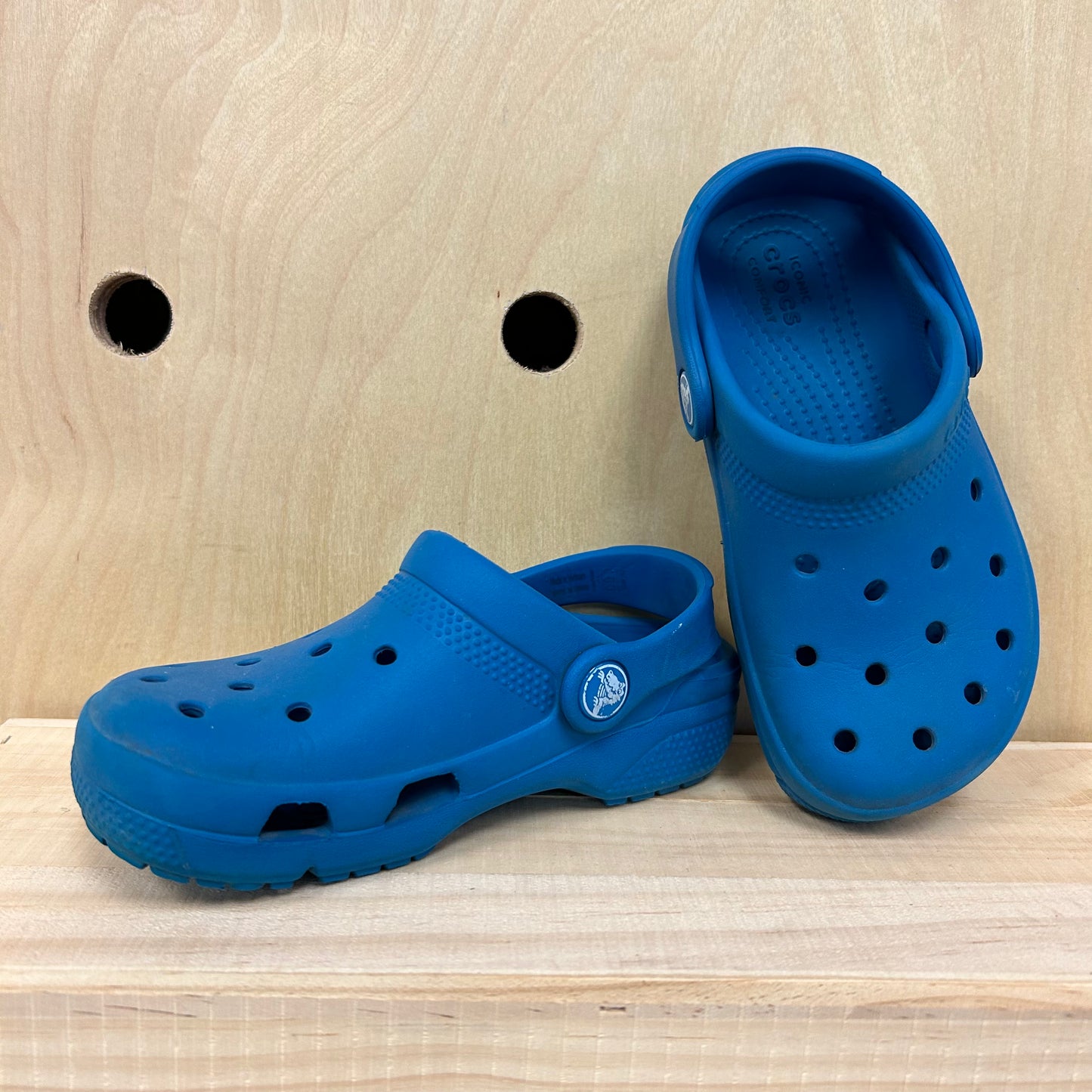 Blue Clogs