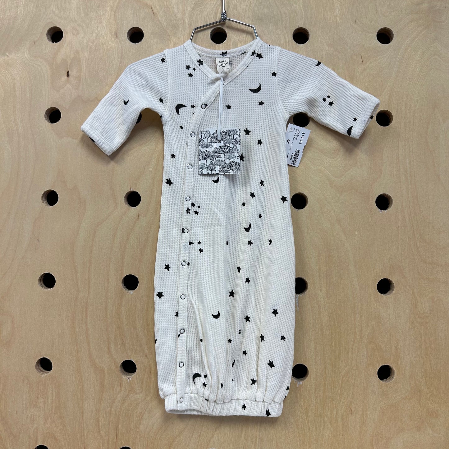 Stars & Moon Waffle Knit Sleeper NEW!