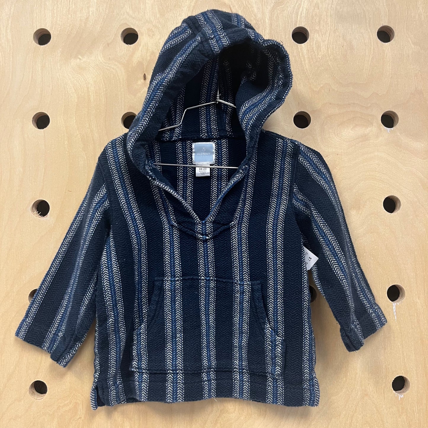 Blue Baja Striped Sweater