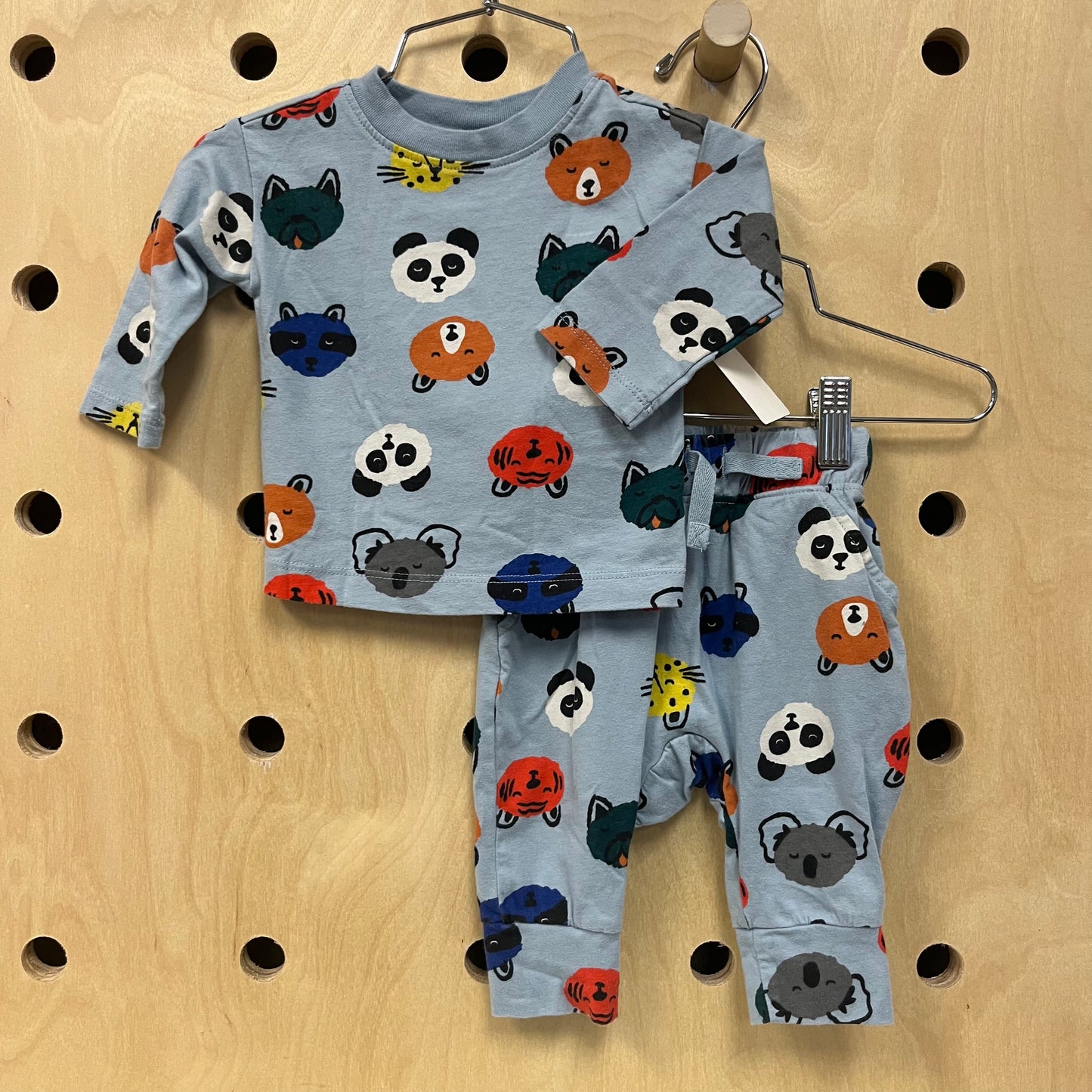 Blue Animals Outfit