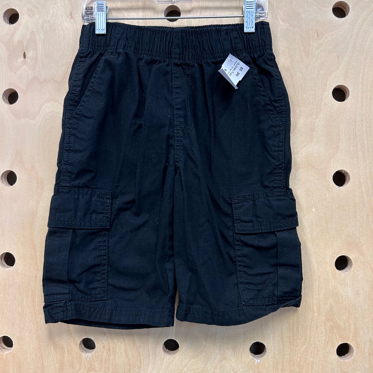 Black Cargo Shorts