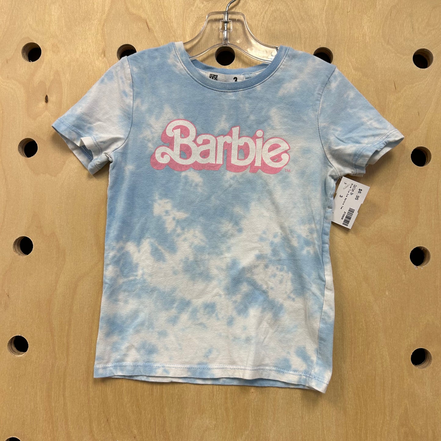 Blue Tie Dye Barbie Tee