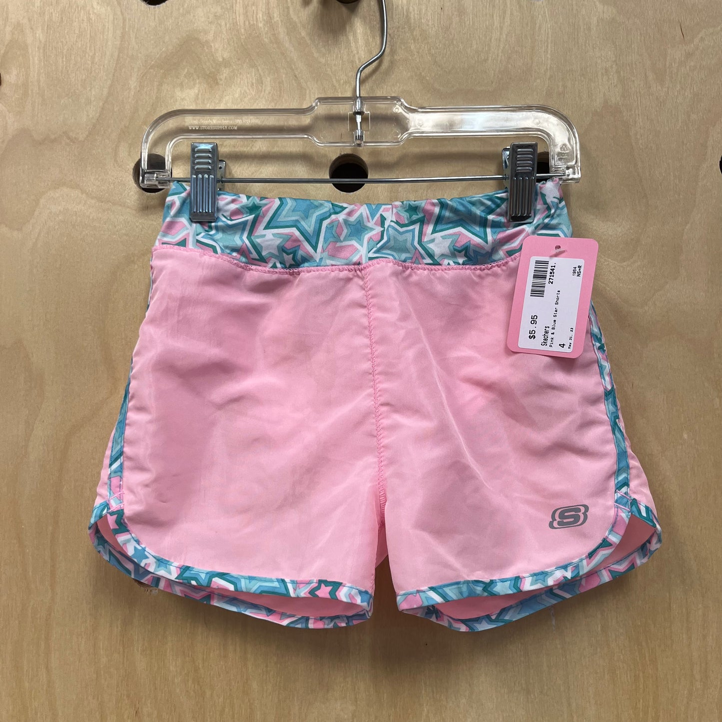 Pink & Blue Star Shorts