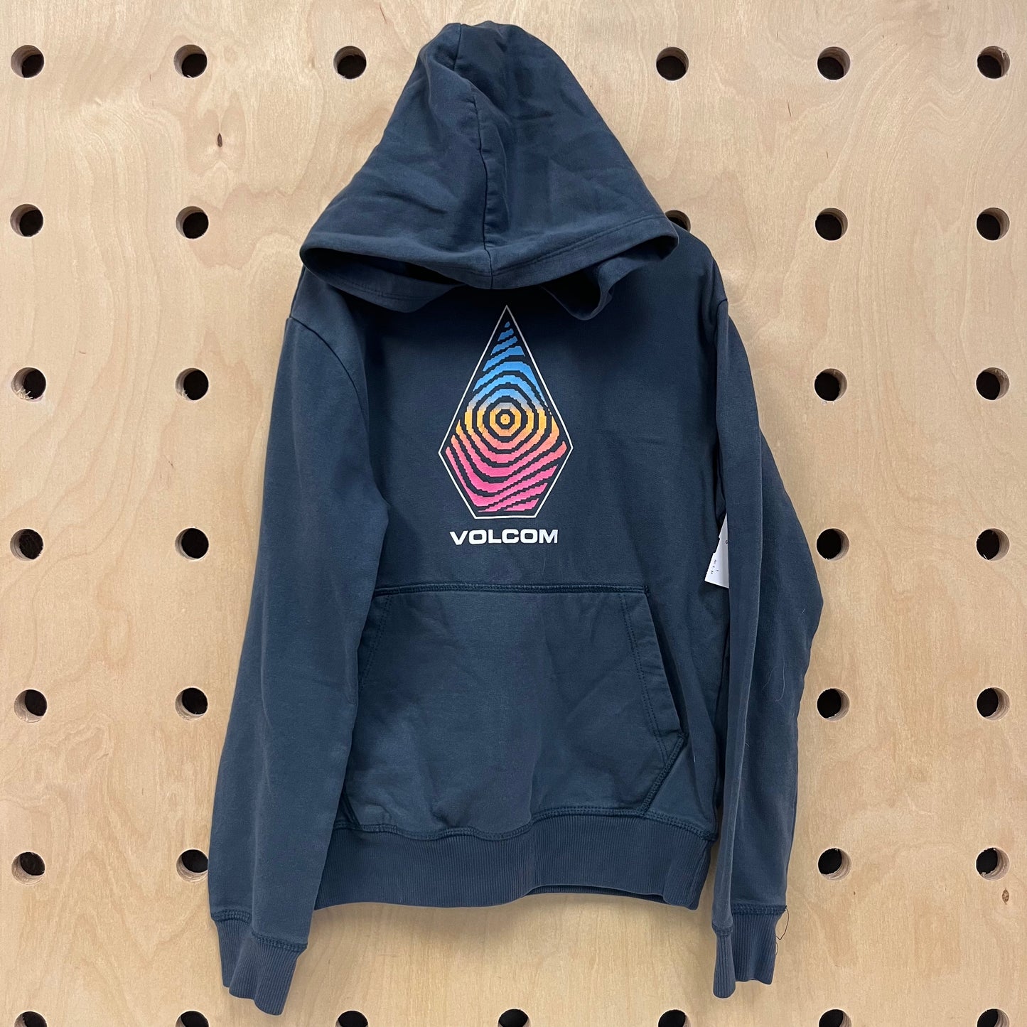 Blue Hooded Sweatshirt