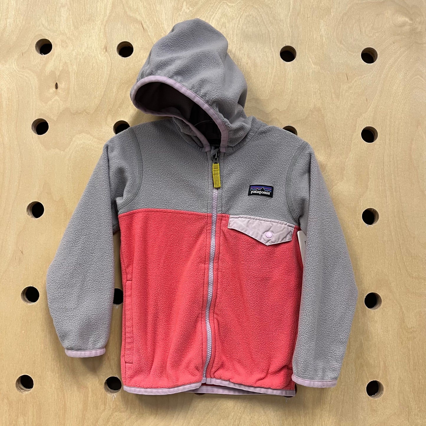 Pink & Grey Micro D Snap-T Jacket