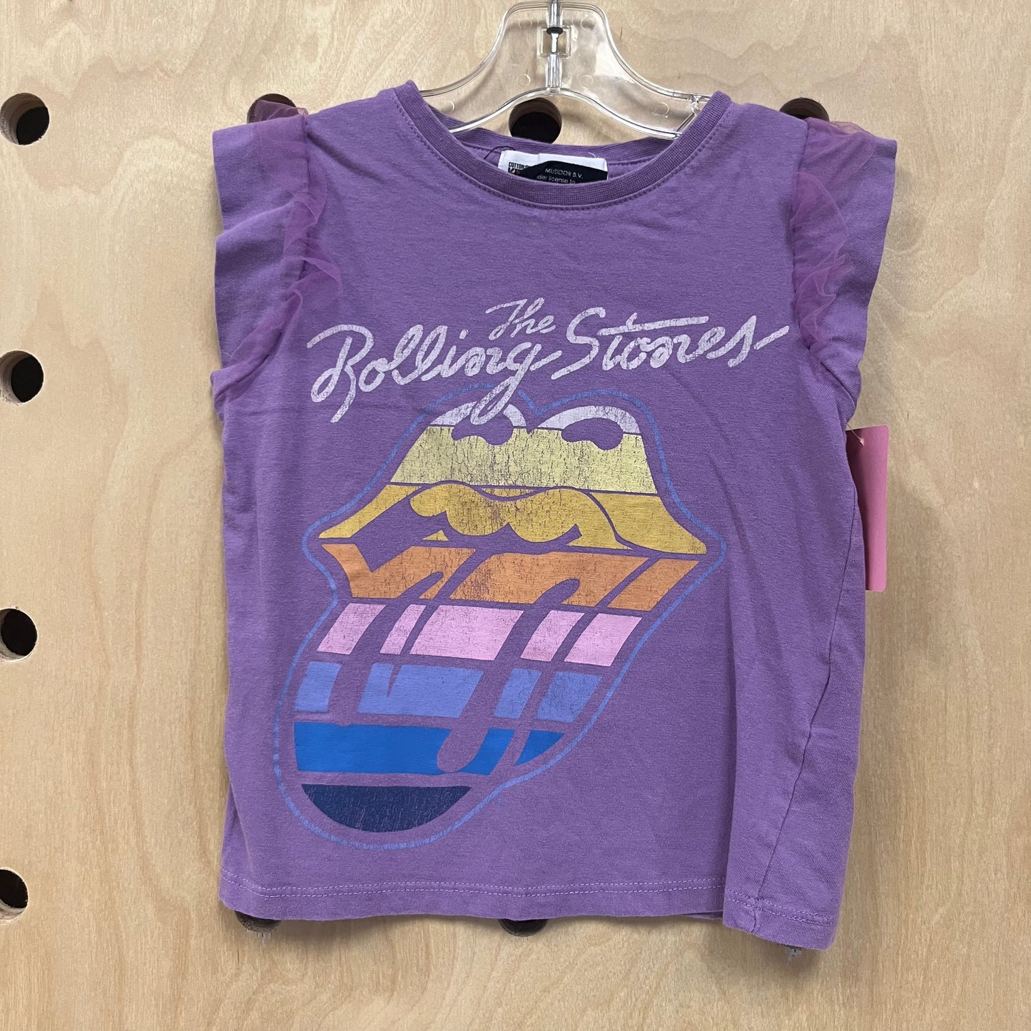 Purple Tulle Rolling Stone Tee