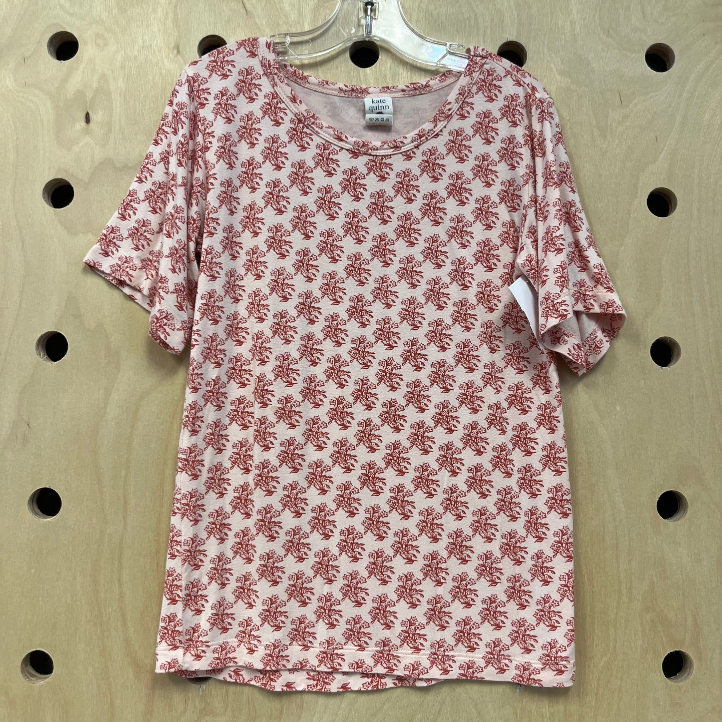 Red Floral Soft Tee