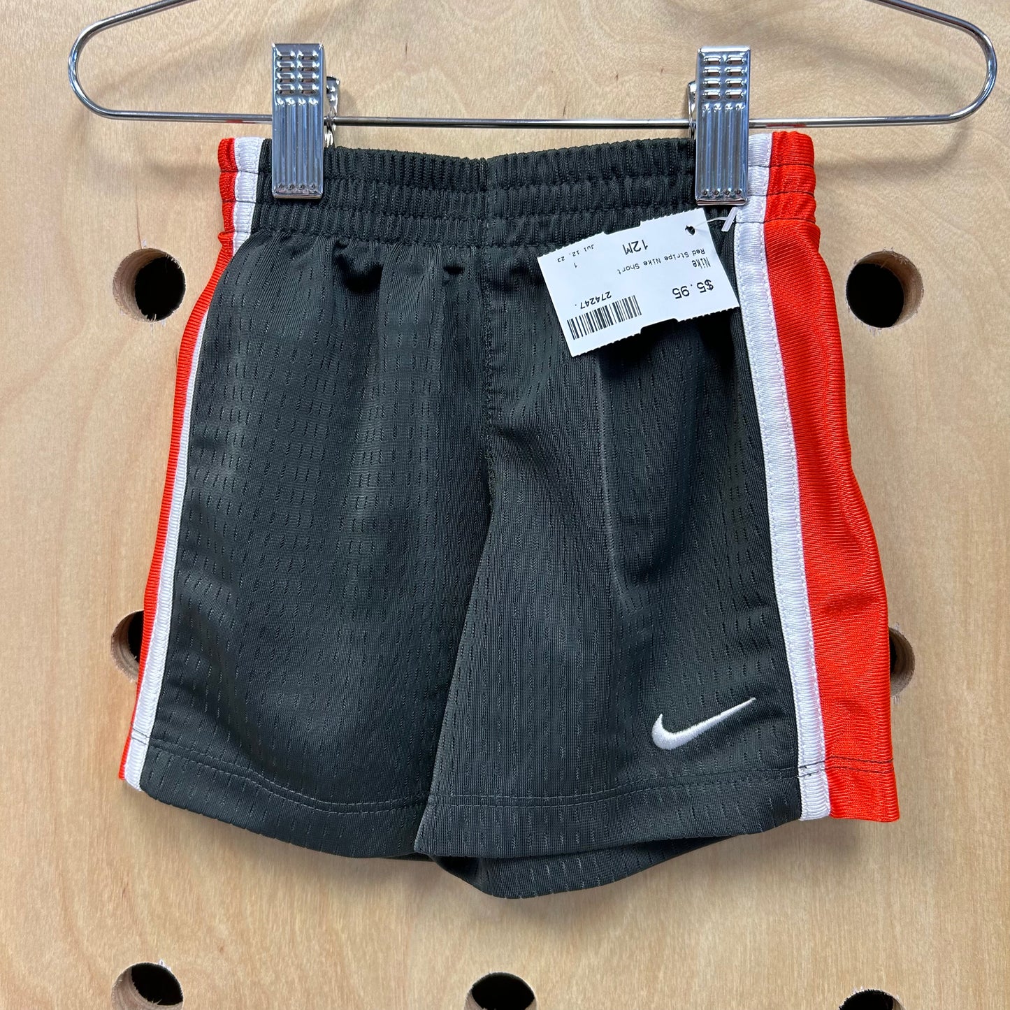Red Stripe Nike Short
