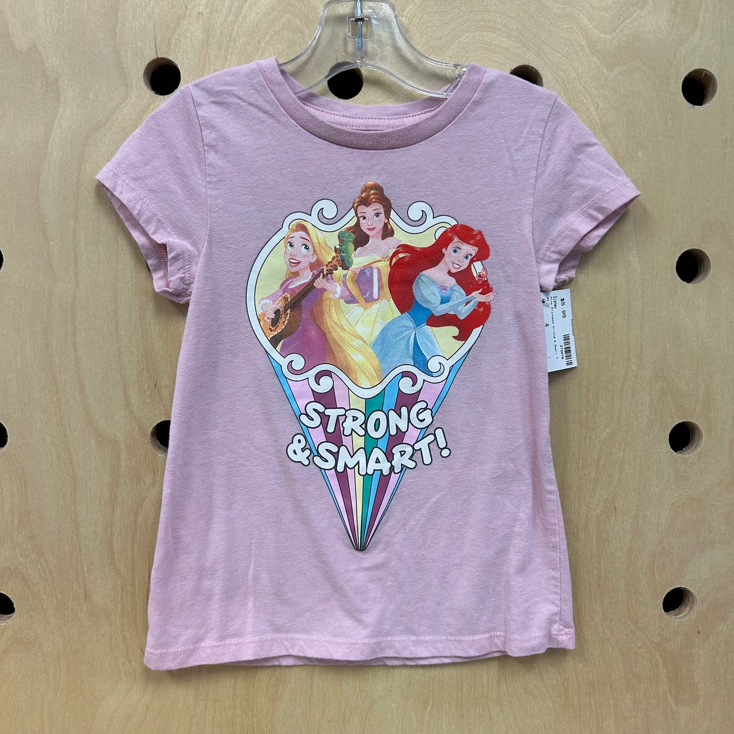 Pink Princess Strong & Smart Tee