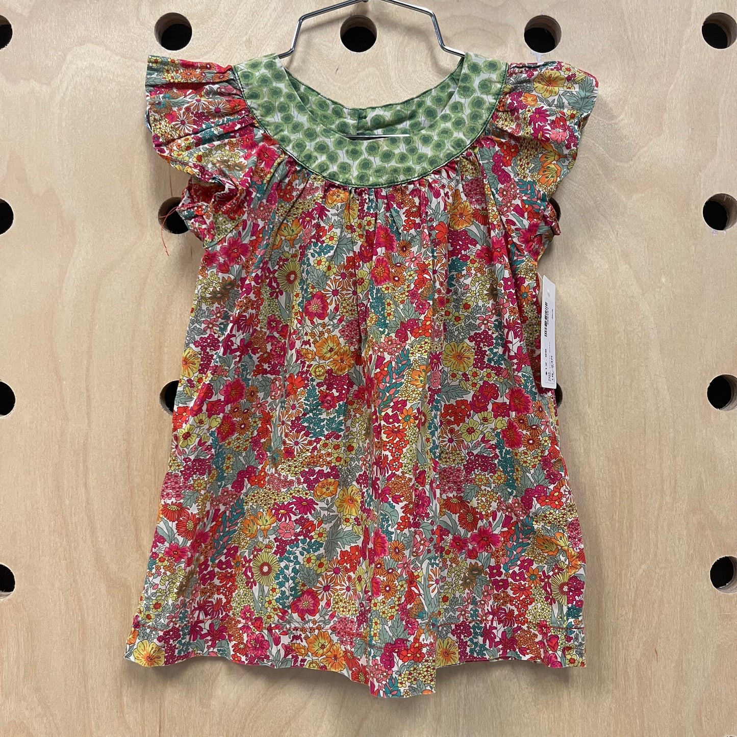 Green Floral Dress