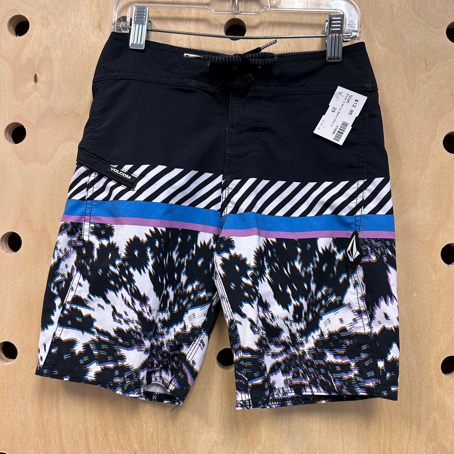 Black & White Board Shorts