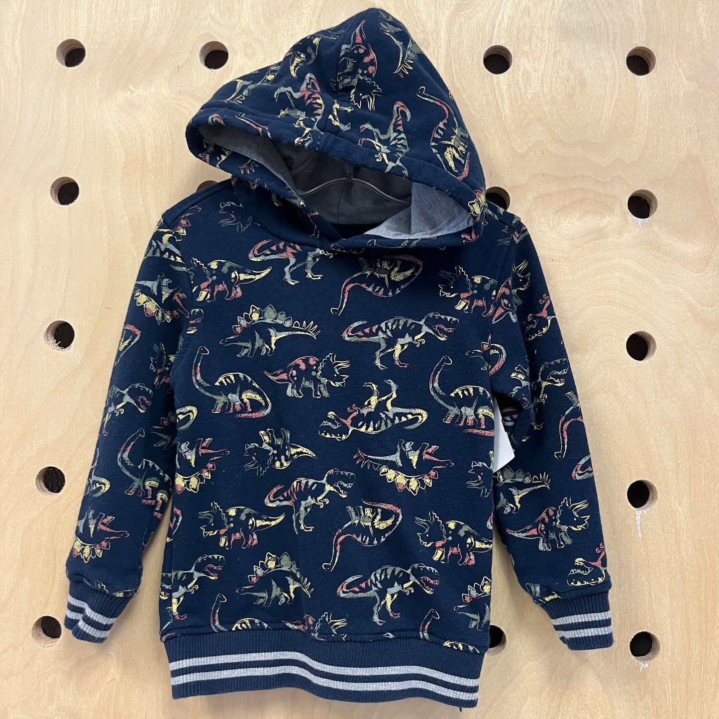 Navy Blue Dino Hoodie
