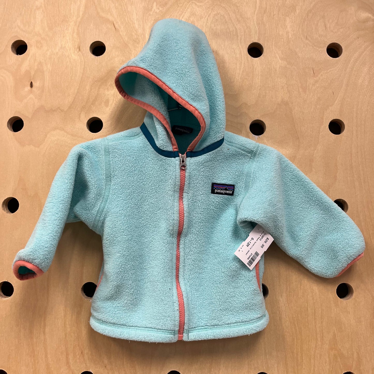 Blue & Peach Synchilla Jacket