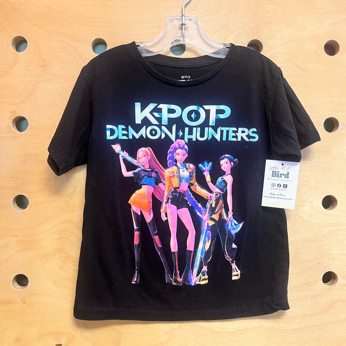 Black K Pop Tee