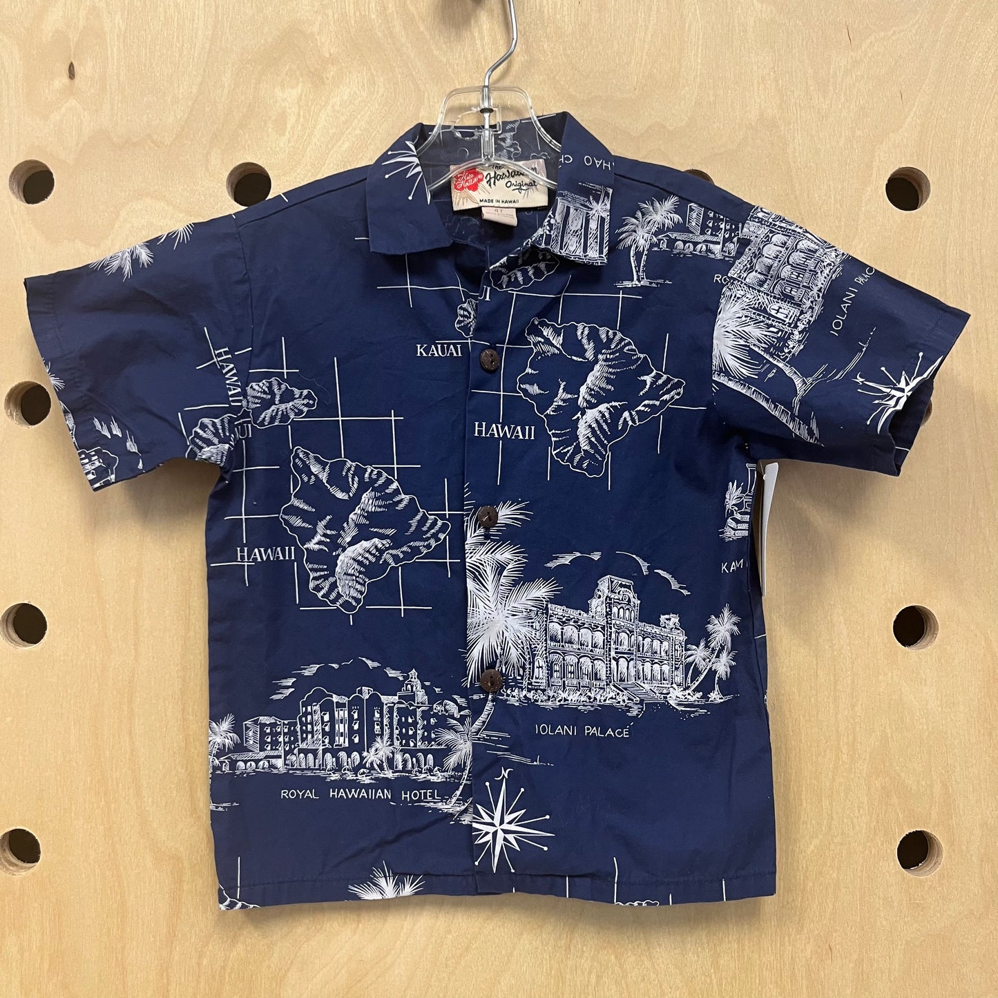 Blue Hawaiian Shirt