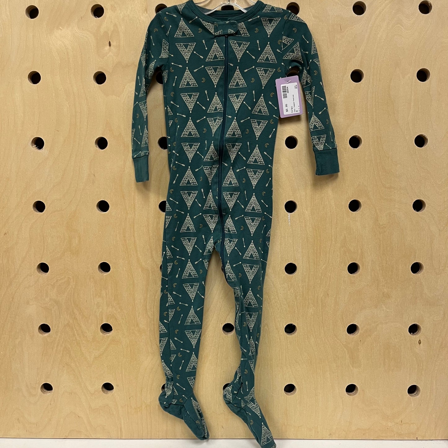 Teal Teepee Footies