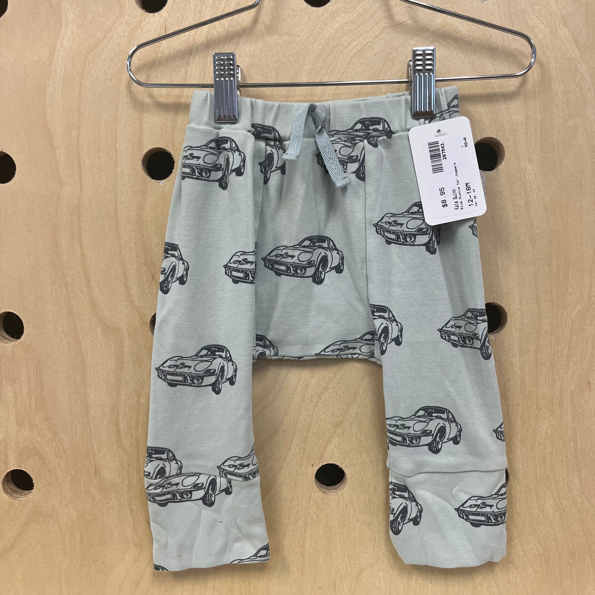 Blue Muscle Car Joggers