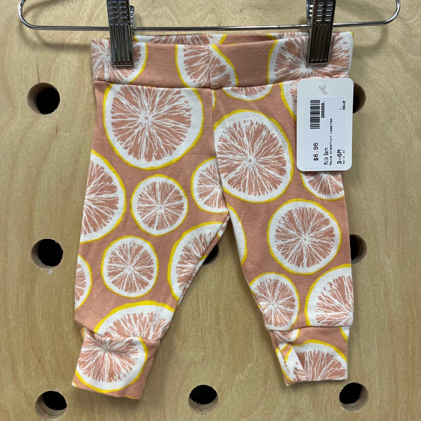 Mauve Grapefruit Leggings