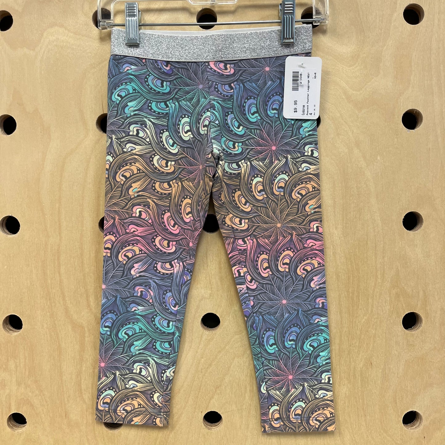 Peacock Feather Leggings NEW!