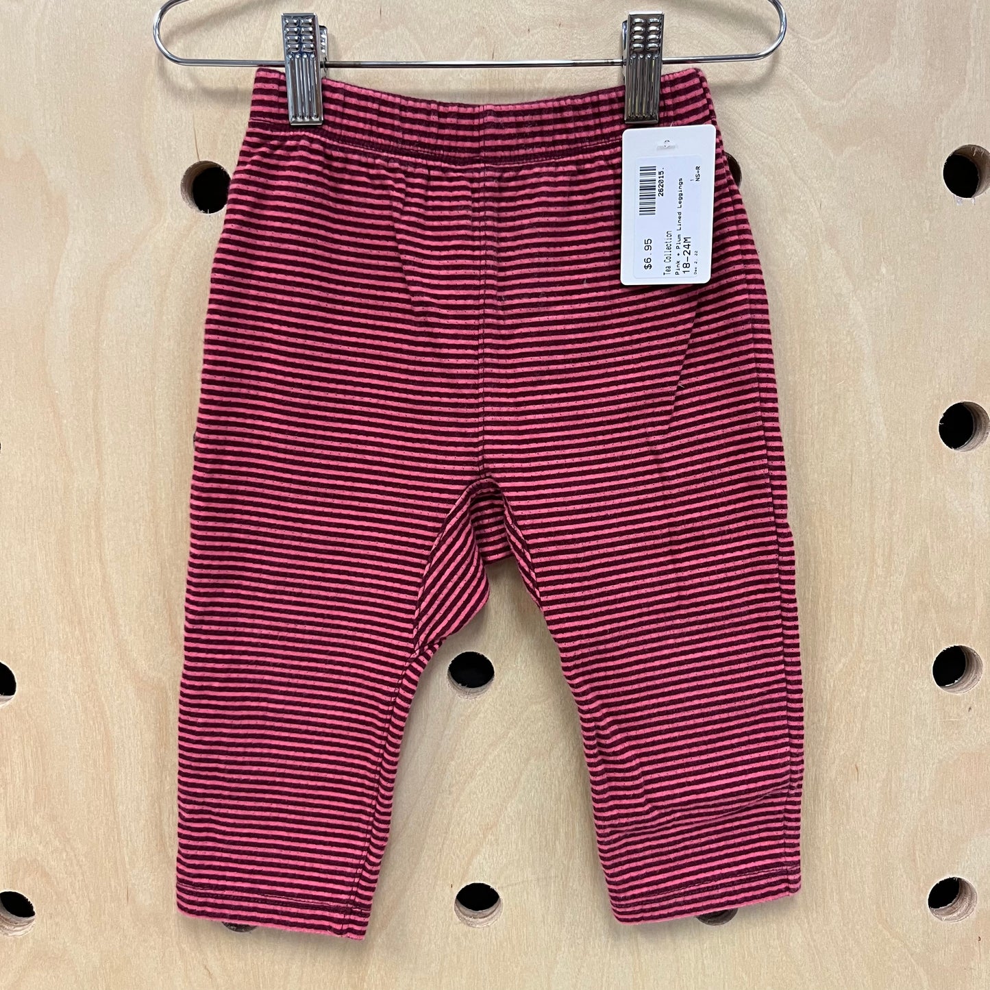 Pink + Plum Lined Leggings
