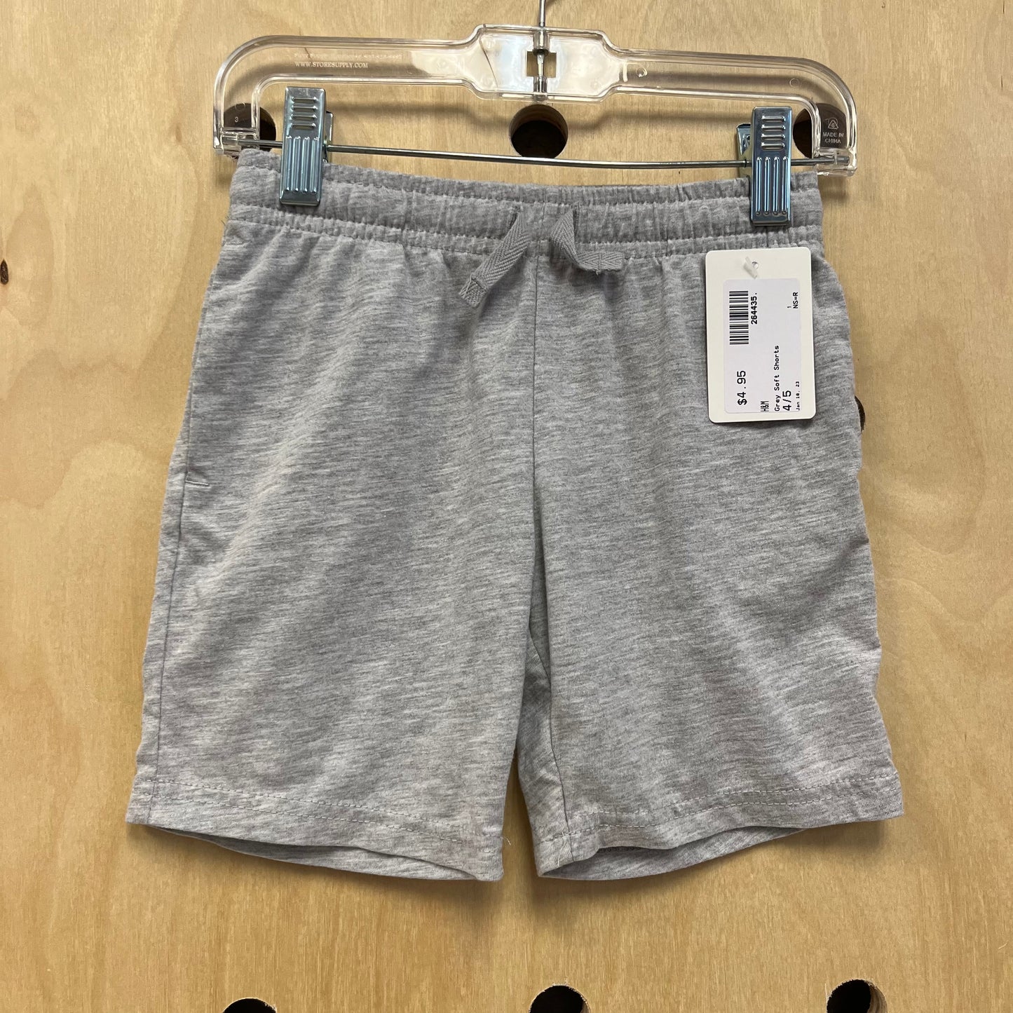 Grey Soft Shorts