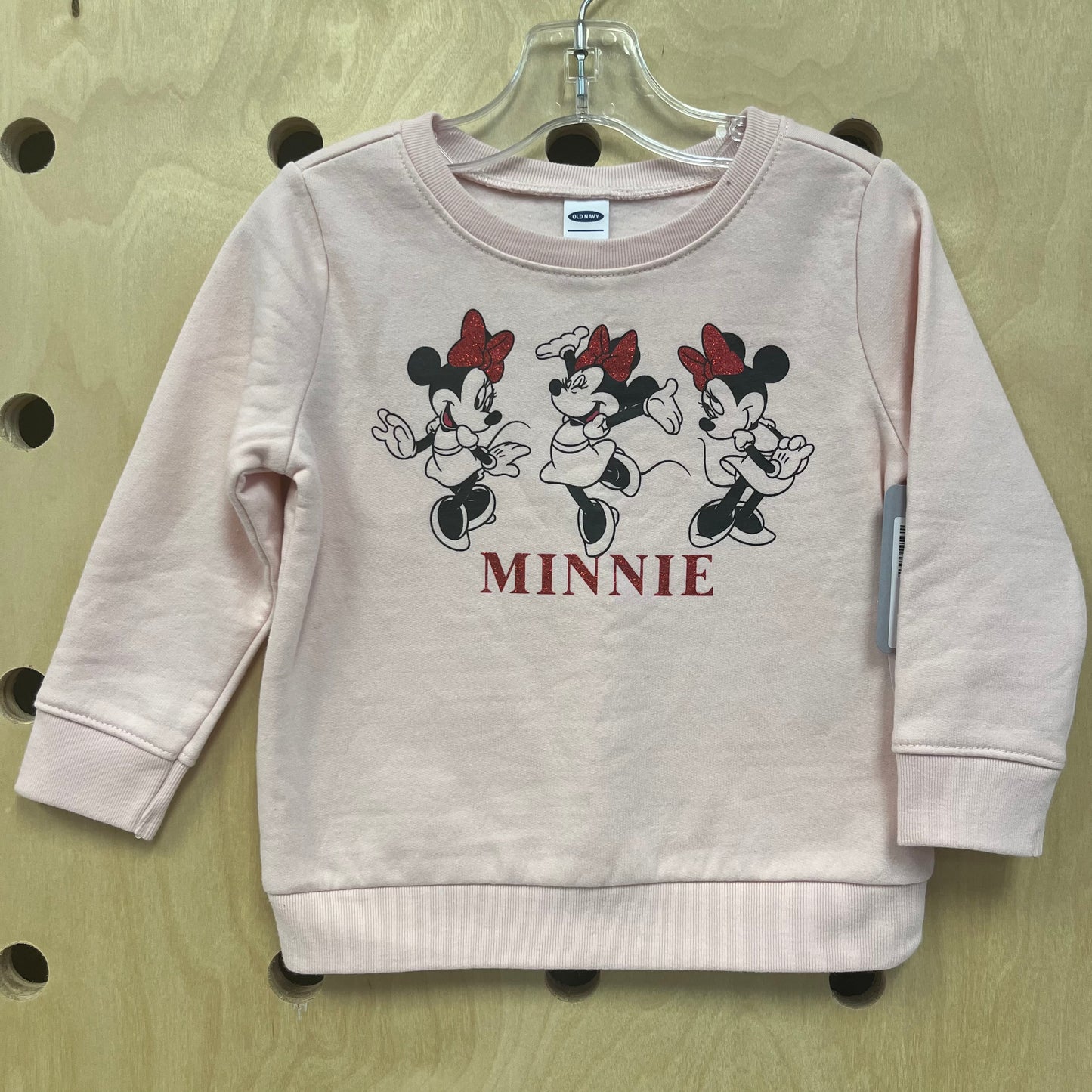 Pink Mnnie Sweatshirt NEW!