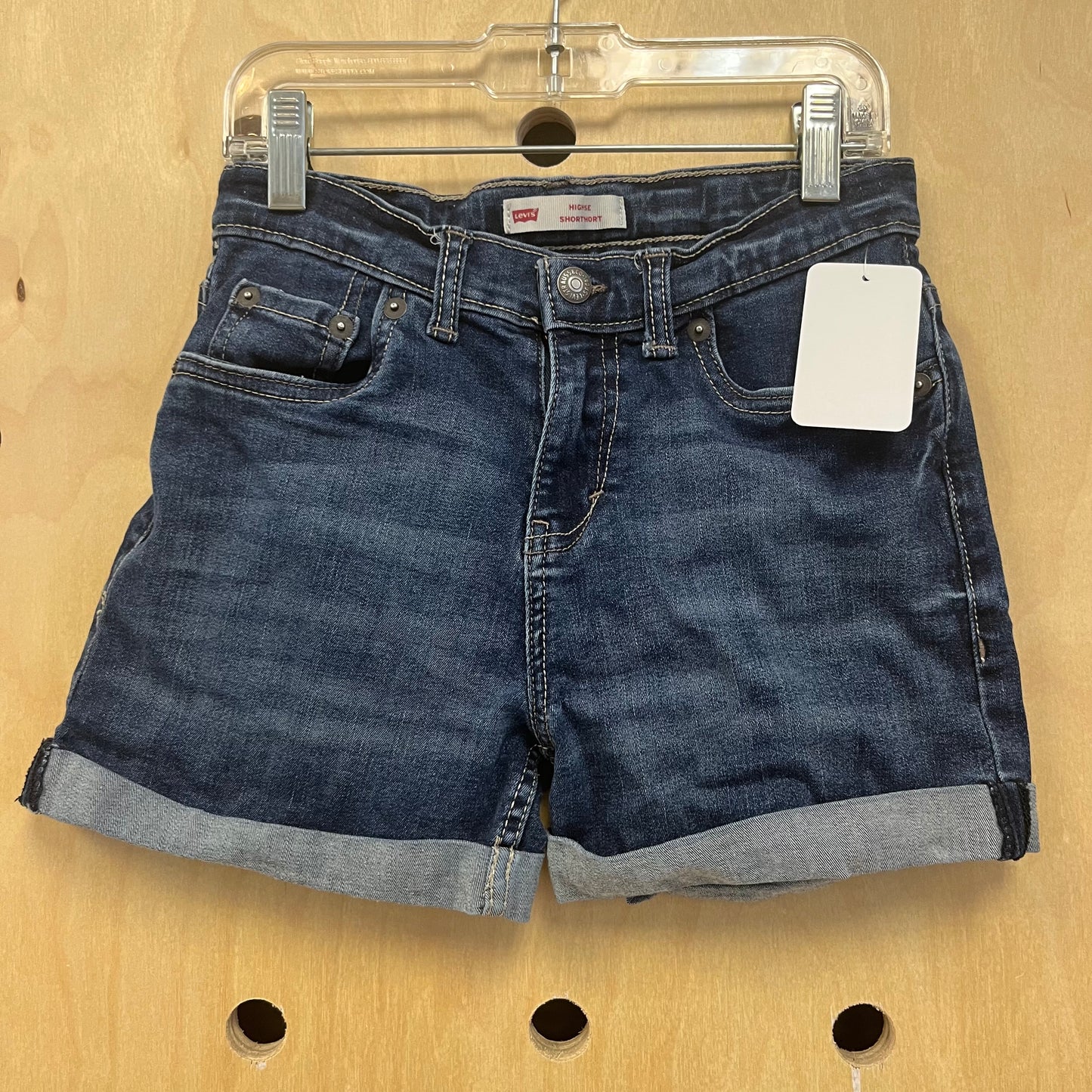High Rise Shorty Shorts