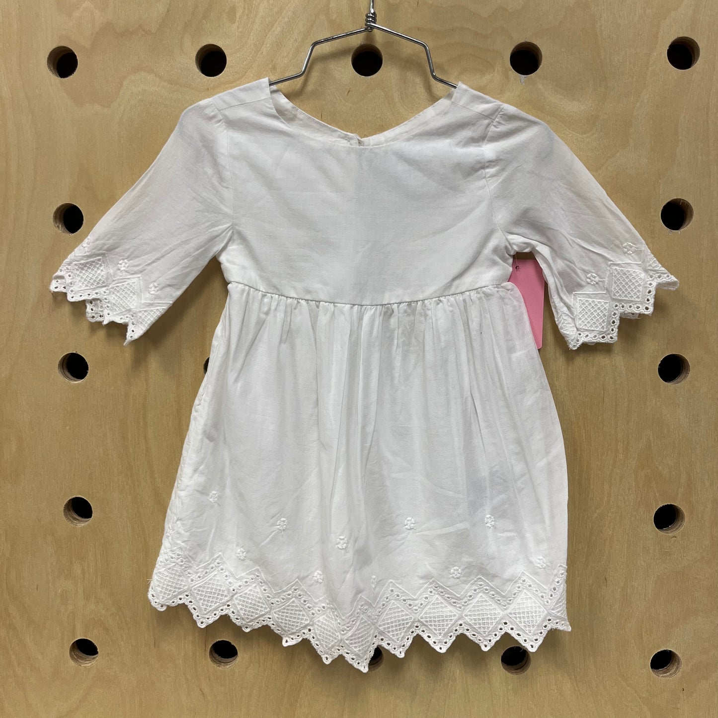 White Eyelet Dress