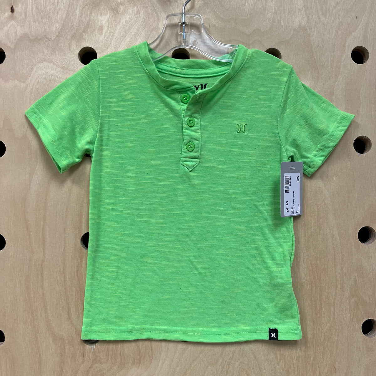 Electric Green Henley